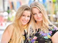 Nicole and Veronica Gorgeous Tourists