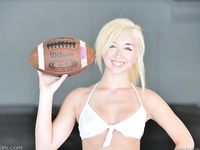 Jayde is adorably sporty