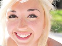 Jayde in and out of her bikini