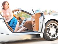 Meghan drives a space ship