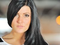 Marletta in the parking garage getting naked