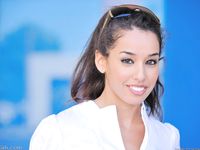 Chloey walks around in public and strips nude