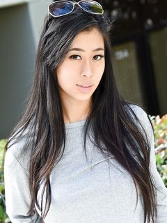 Flashing Her Perfect Tits Outside