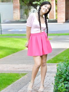 Caroline Pigtails in Braids