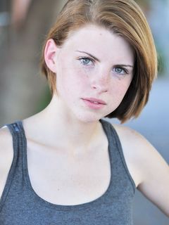 Aubrey being shy and slowly takes off clothes