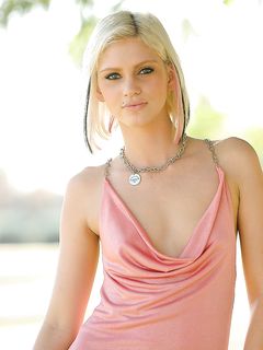 Christine gets naked in the park